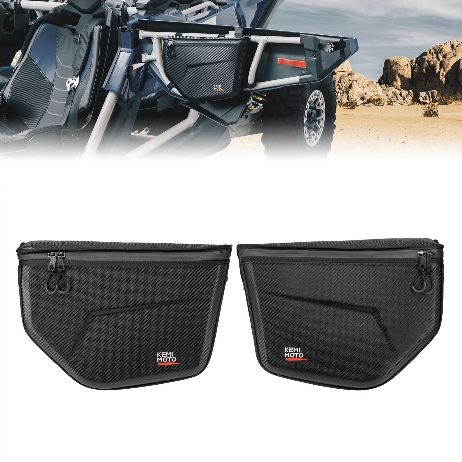 KEMIMOTO Borse porta 5,8L per Can-Am Maverick X3 1680D