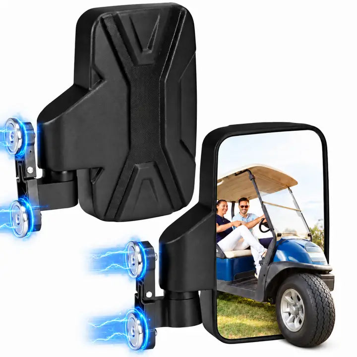 Kemimoto specchietto laterale golf cart magnetico convesso