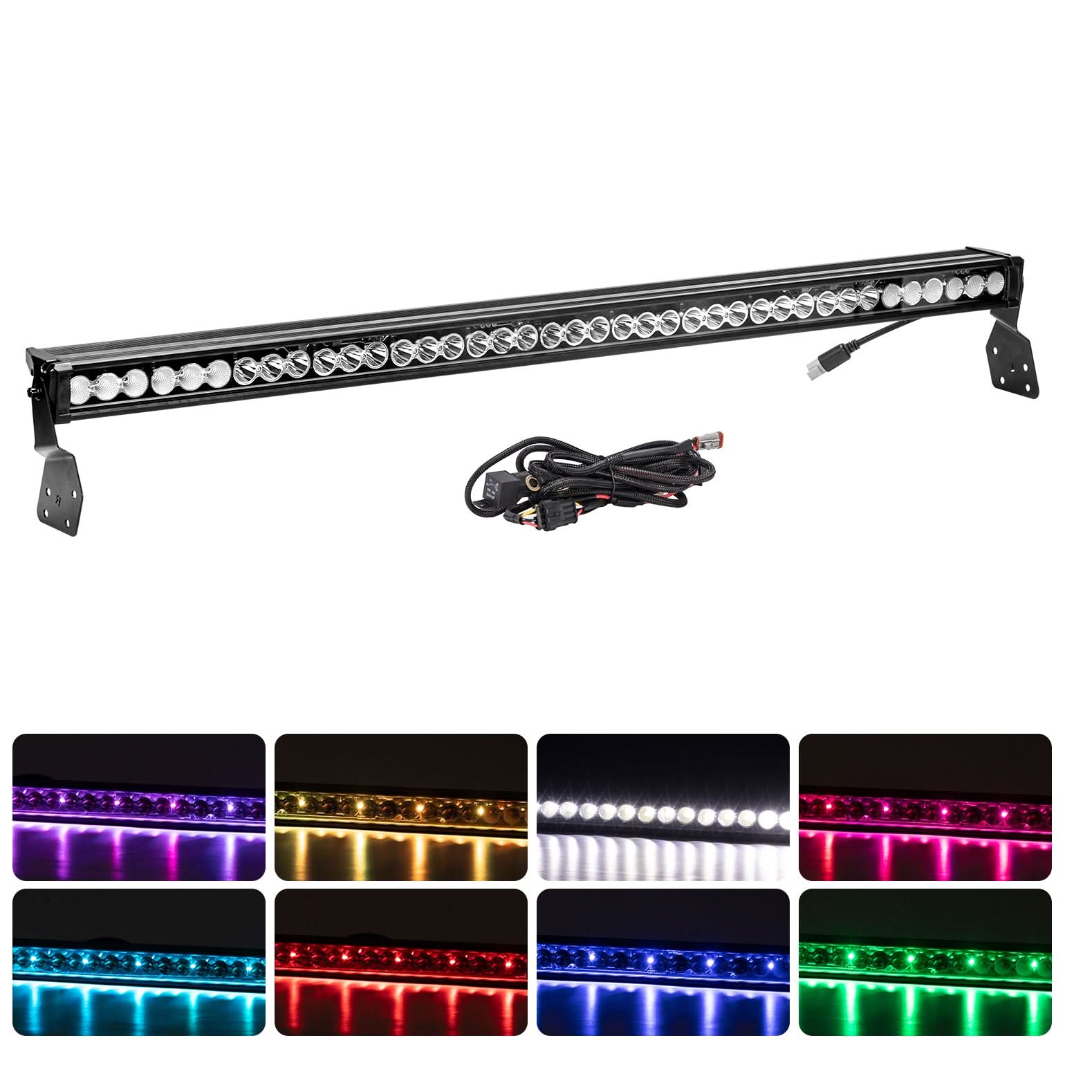 KEMIMOTO Maverick X3 barra LED RGB 50" 390W impermeabile