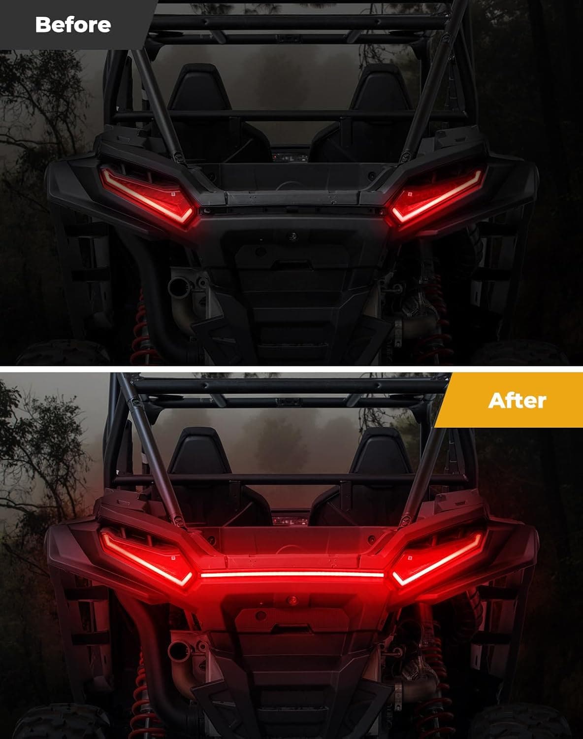 KEMIMOTO RZR XP 1000 fanale posteriore LED 2024-2025