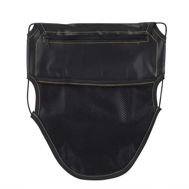Kuuleyn Borsa Sottosella Scooter Pelle PU Nera Doppia Tasca