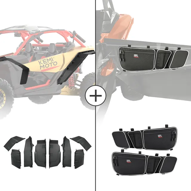 KEMIMOTO kit parafanghi e borse porta Maverick X3