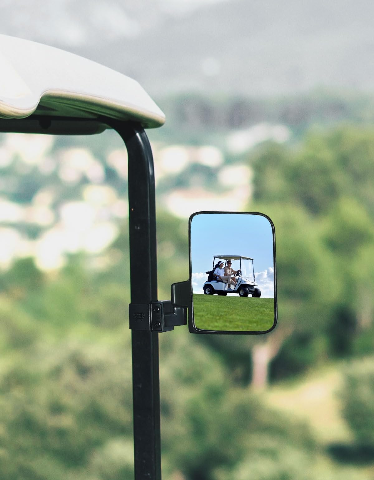 KEMIMOTO Specchietti laterali golf cart no-foro coppia
