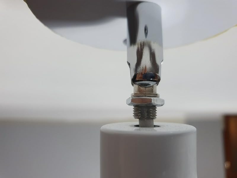 Hapivida Portalampada E27 Girevole Bianco Soffitto 180°