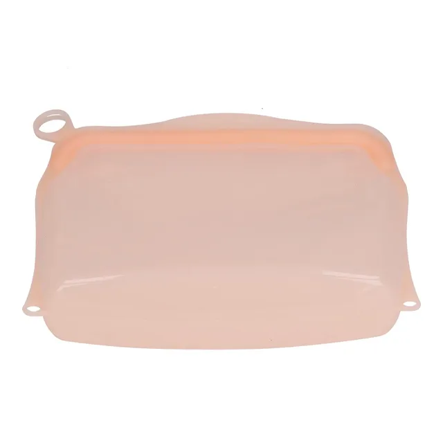 AOWINHIT Borsa Silicone M Arancione per Alimenti