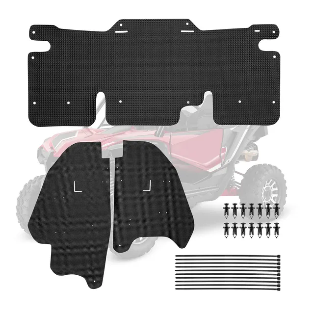 KEMIMOTO Parafanghi PVC per Honda Talon 1000R 1000X 3 Pezzi