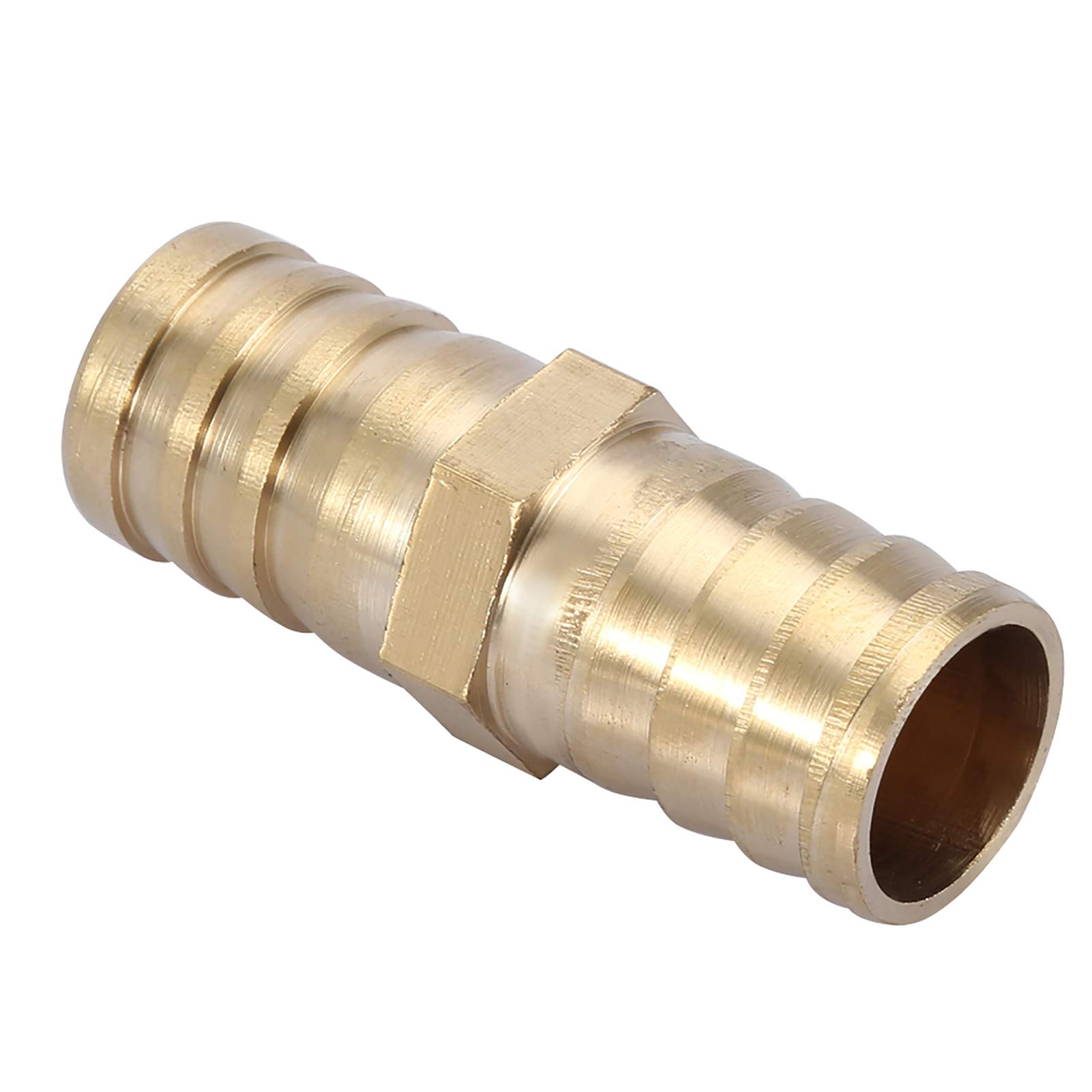 Kuuleyn raccordo tubo ottone diritto 6 mm 10 pezzi tenuta aria acqua