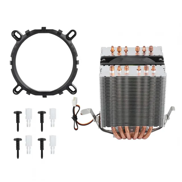 Kuuleyn Dissipatore CPU 6 Heatpipe per Intel LGA 1155 Raffreddamento