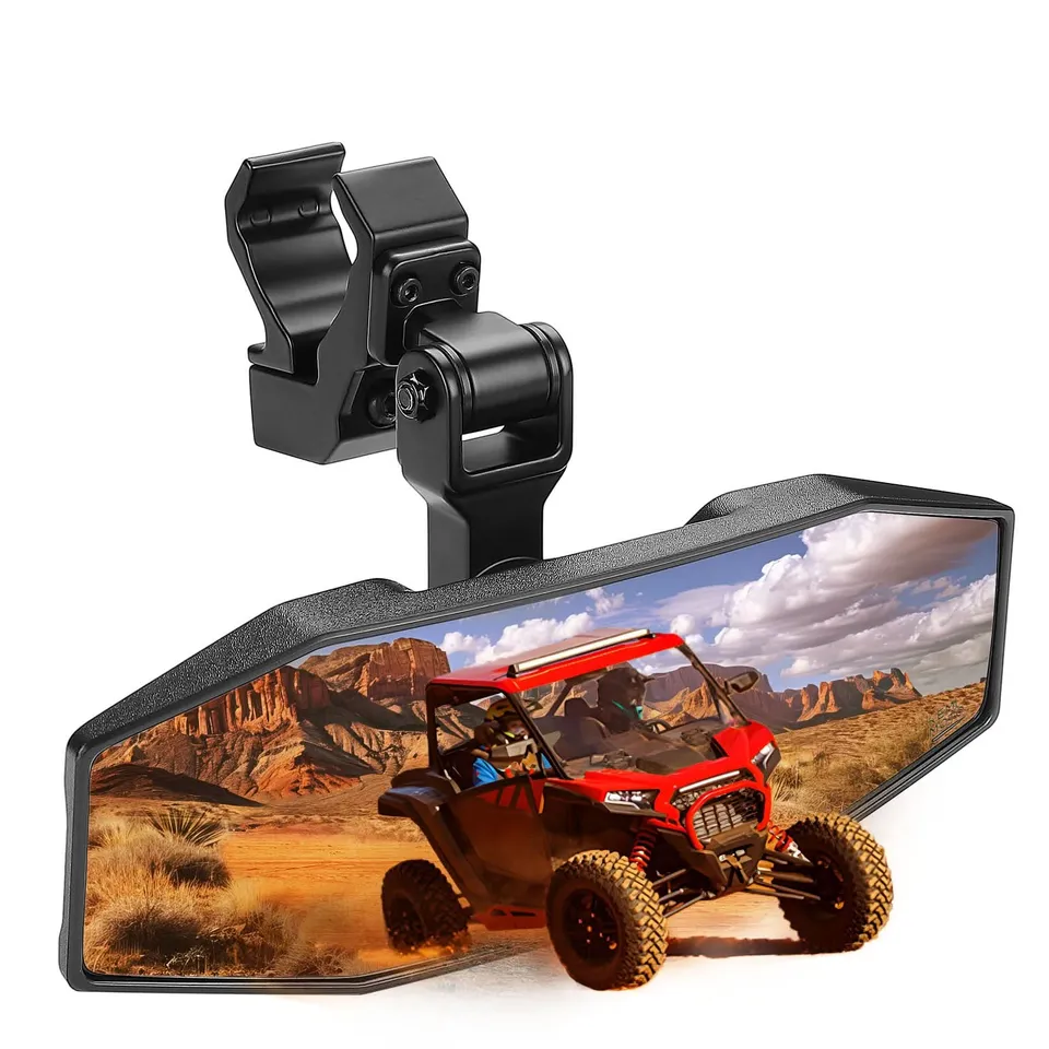 KEMIMOTO UTV Specchietto retrovisore universale 254 mm convesso