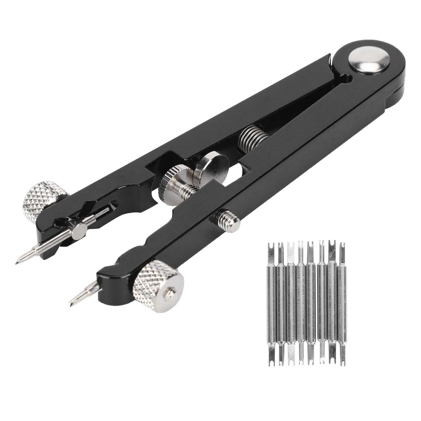 Hapivida Pinza Barre a Molla Orologi Nera Kit Anse