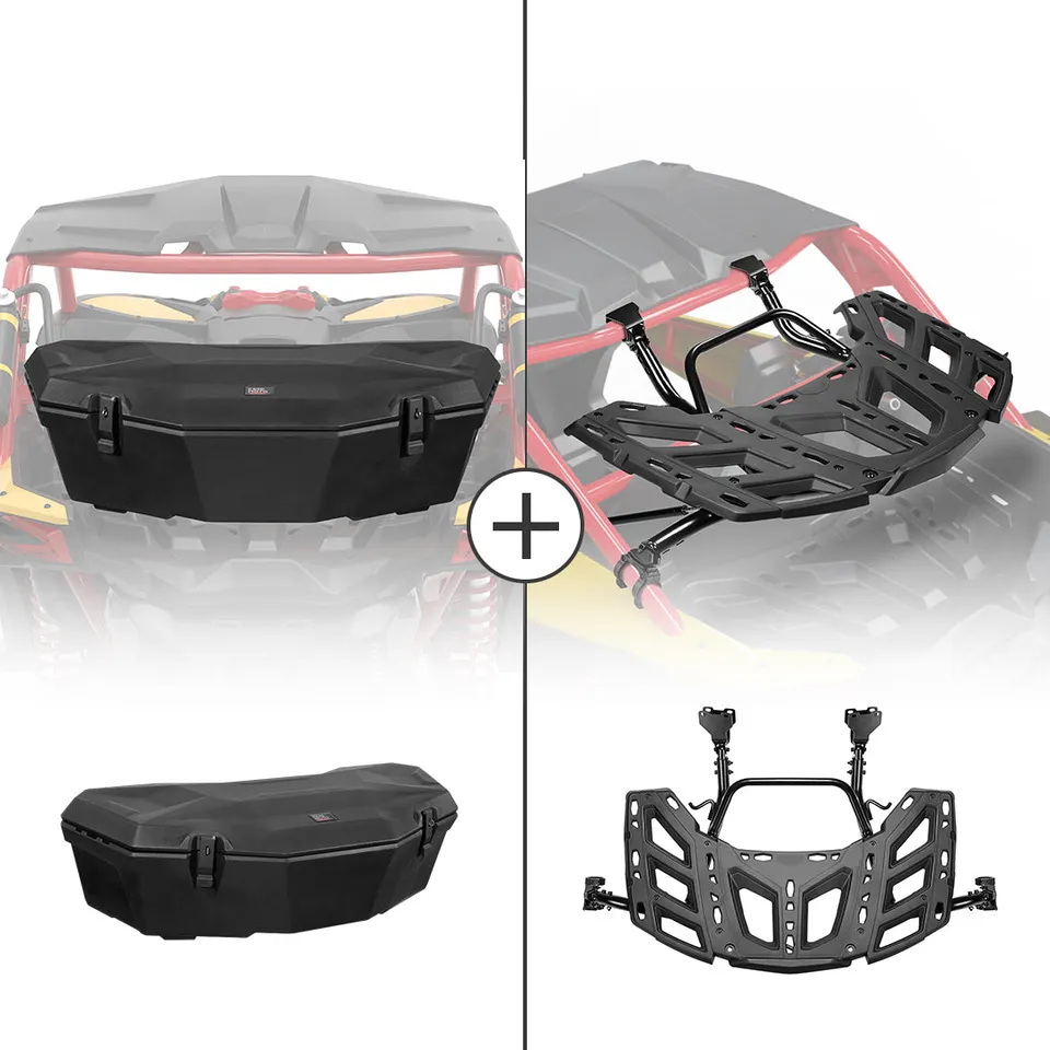 KEMIMOTO Maverick X3 Portapacchi LinQ con Bauletto 30L