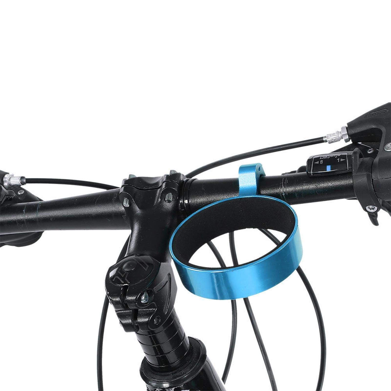 Kuuleyn Portaborraccia Bici Alluminio Blu 76 mm