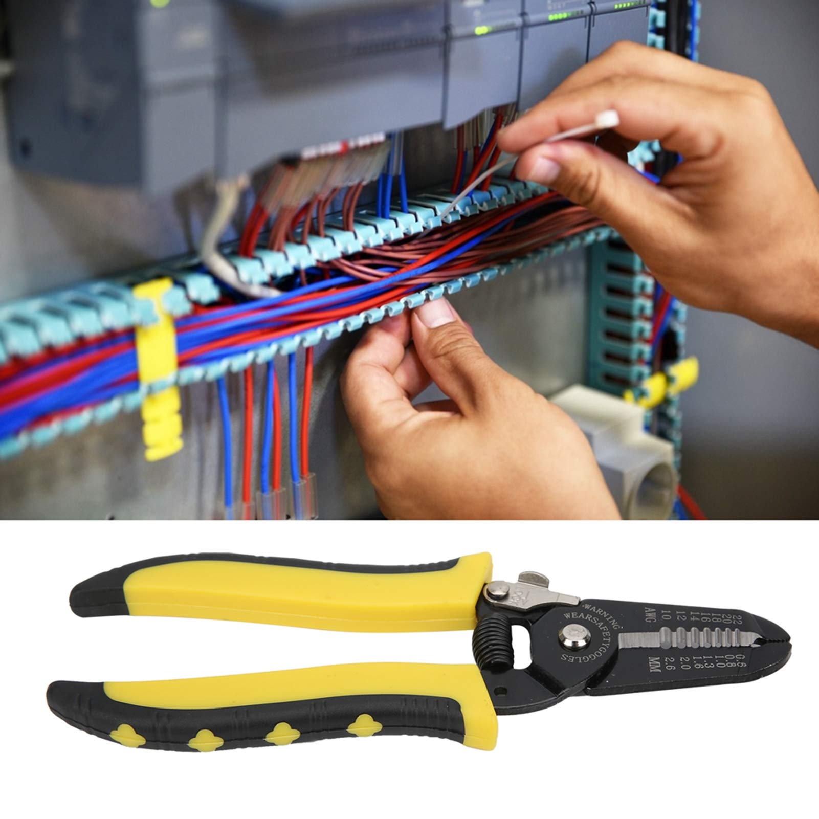 Kuuleyn Pinza Spelafili Automatica 1-6 mm Taglio Crimpatura Fili