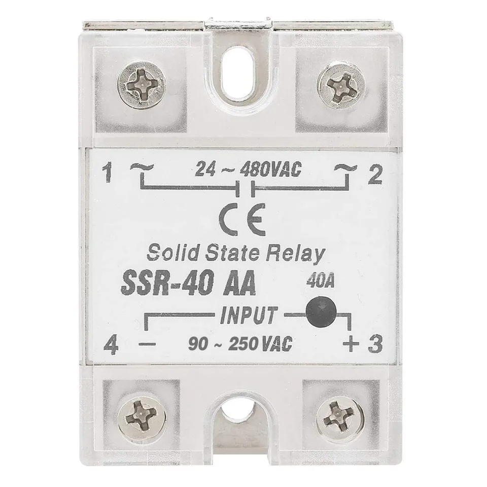 Kuuleyn SSR-40AA rele stato solido 40A AC-AC 3 poli