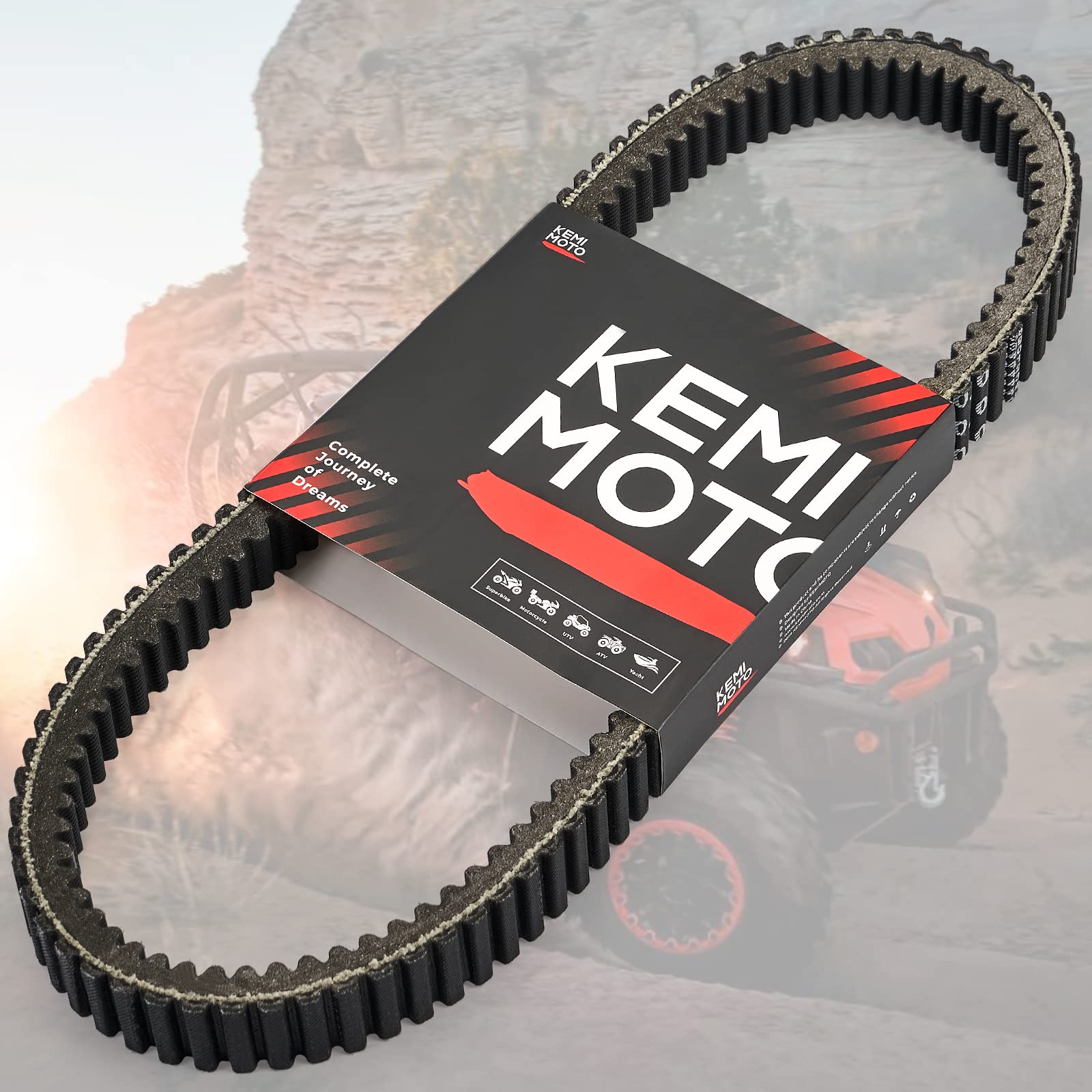 KEMIMOTO Maverick cinghia trasmissione CVT aramide 422280654