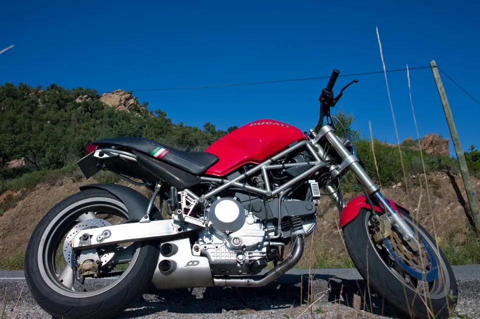 QD Exhaust Ex-Box scarico Ducati Monster inox omologato