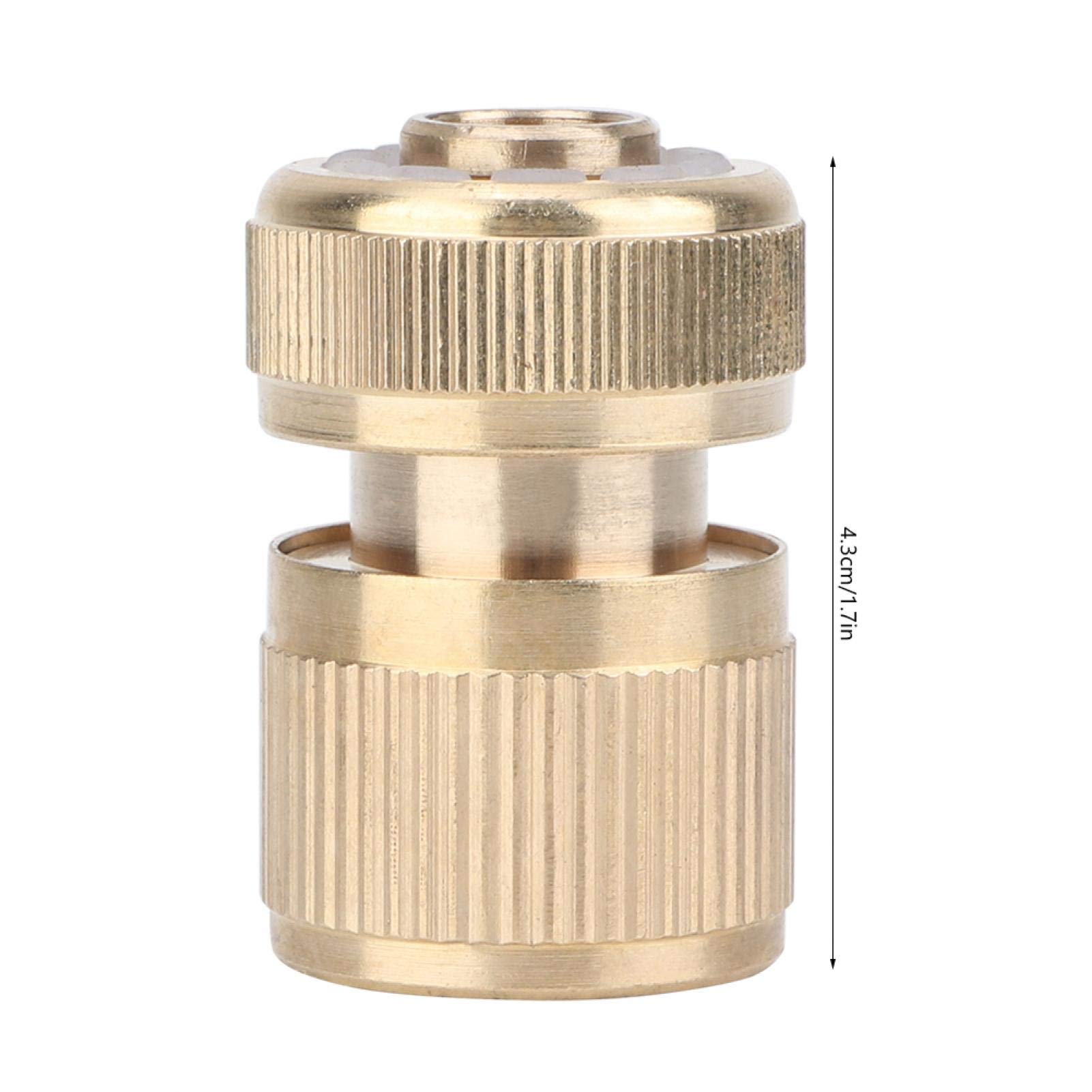 Kuuleyn Connettore tubo giardino 1/2 ottone 43 mm
