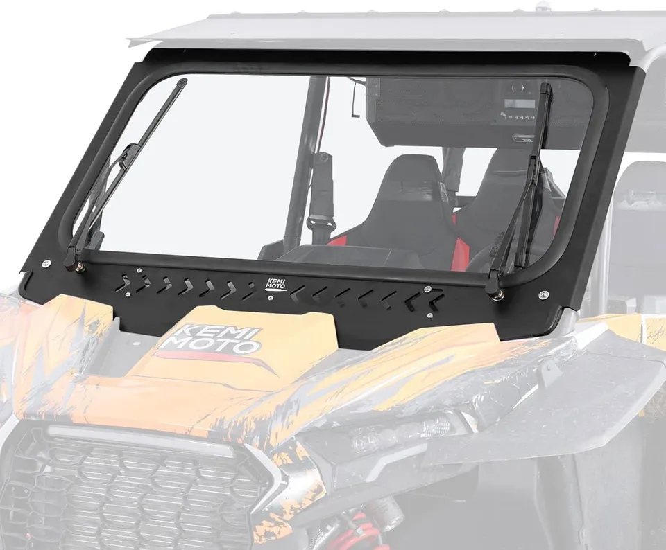 KEMIMOTO RZR XP 1000 parabrezza vetro ventilato tergicristalli