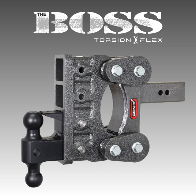 GEN-Y Hitch BOSS 16K Gancio Traino Regolabile Torsion-Flex