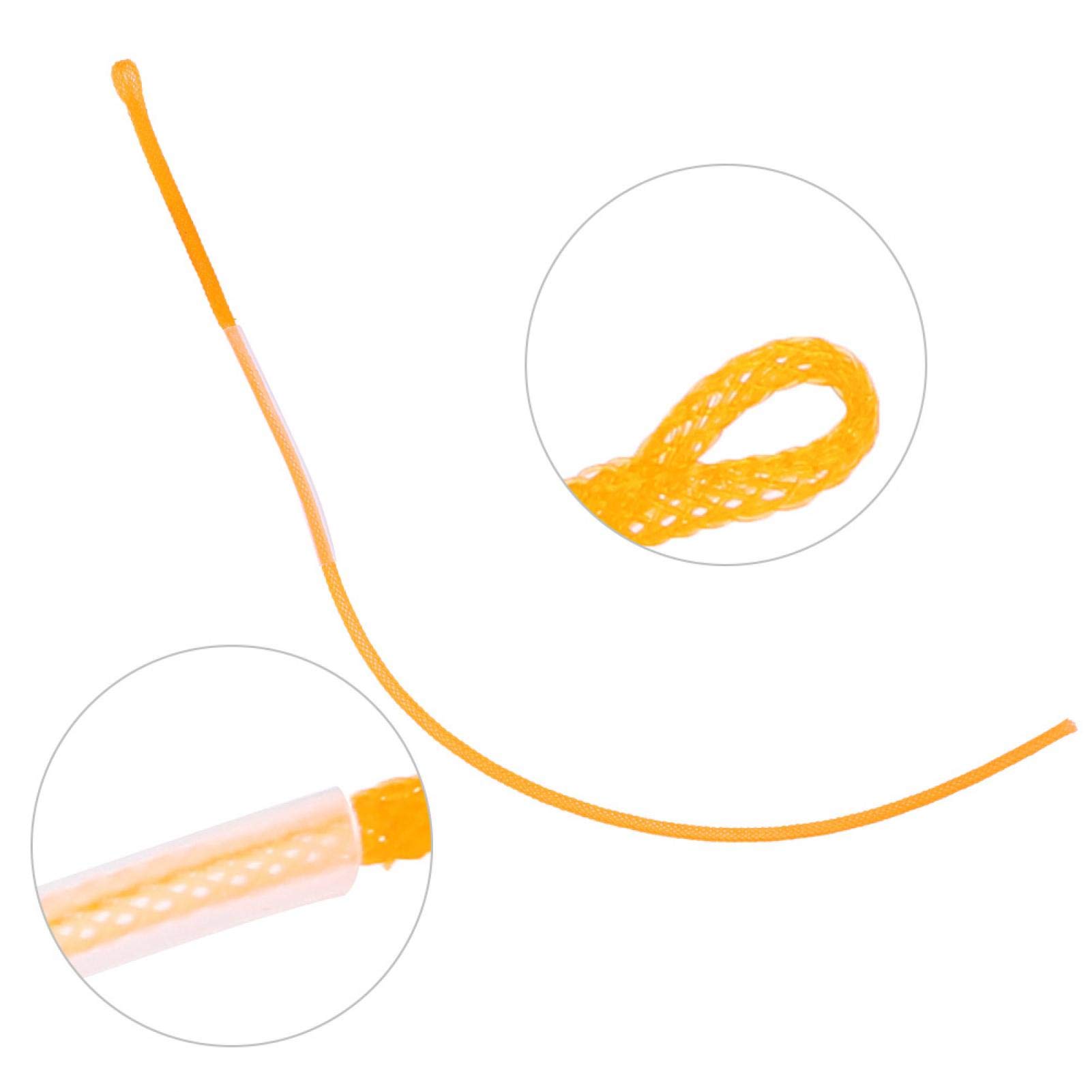 Kuuleyn connettori pesca a mosca 10 pezzi giallo 30LB