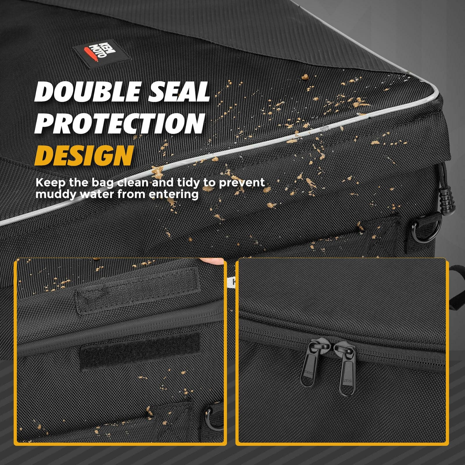 KEMIMOTO RZR borsa posteriore UTV 30L impermeabile con termica