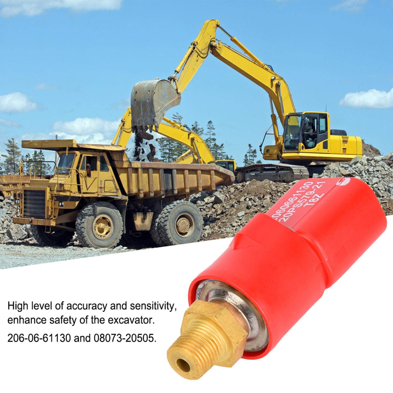 Kuuleyn 206-06-61130 Sensore Pressione Komatsu PC200-7