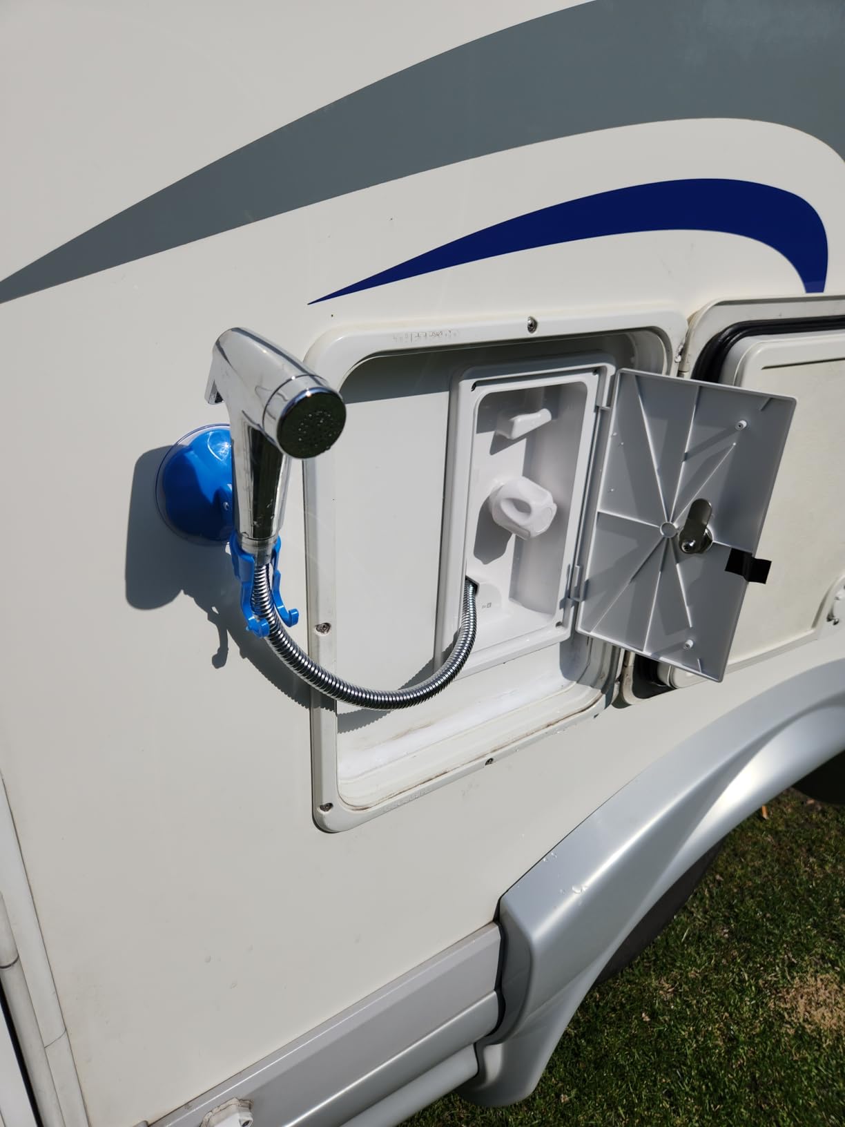 Kuuleyn Box Doccia Camper 267mm ABS Bianco 2 Chiavi