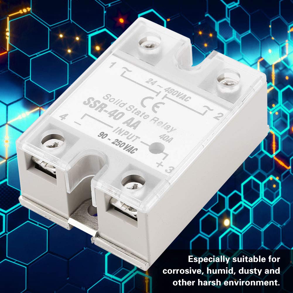 Kuuleyn SSR-40AA rele stato solido 40A AC-AC 3 poli