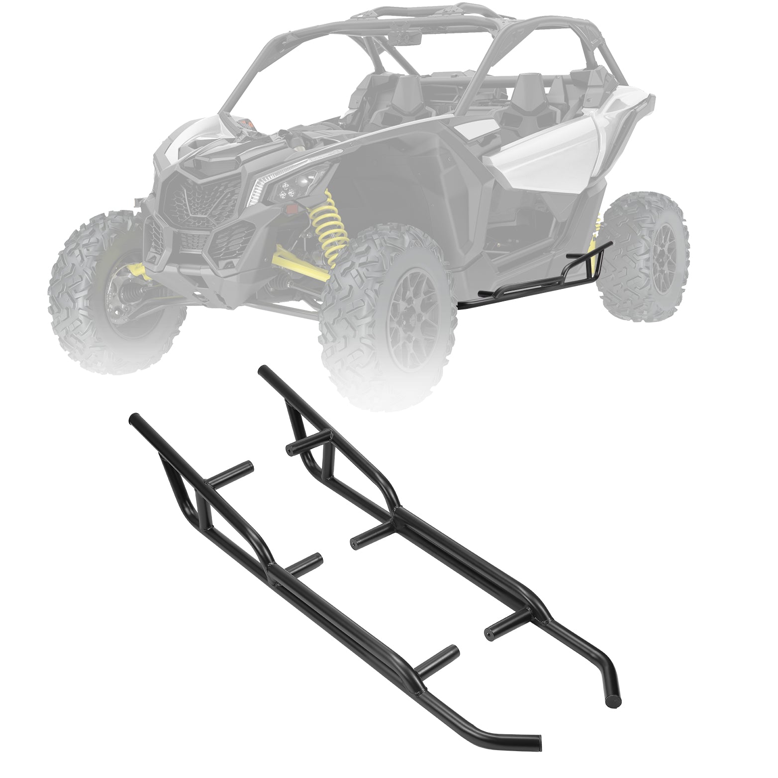 KEMIMOTO Maverick X3 Pedane Laterali 2 Posti Acciaio