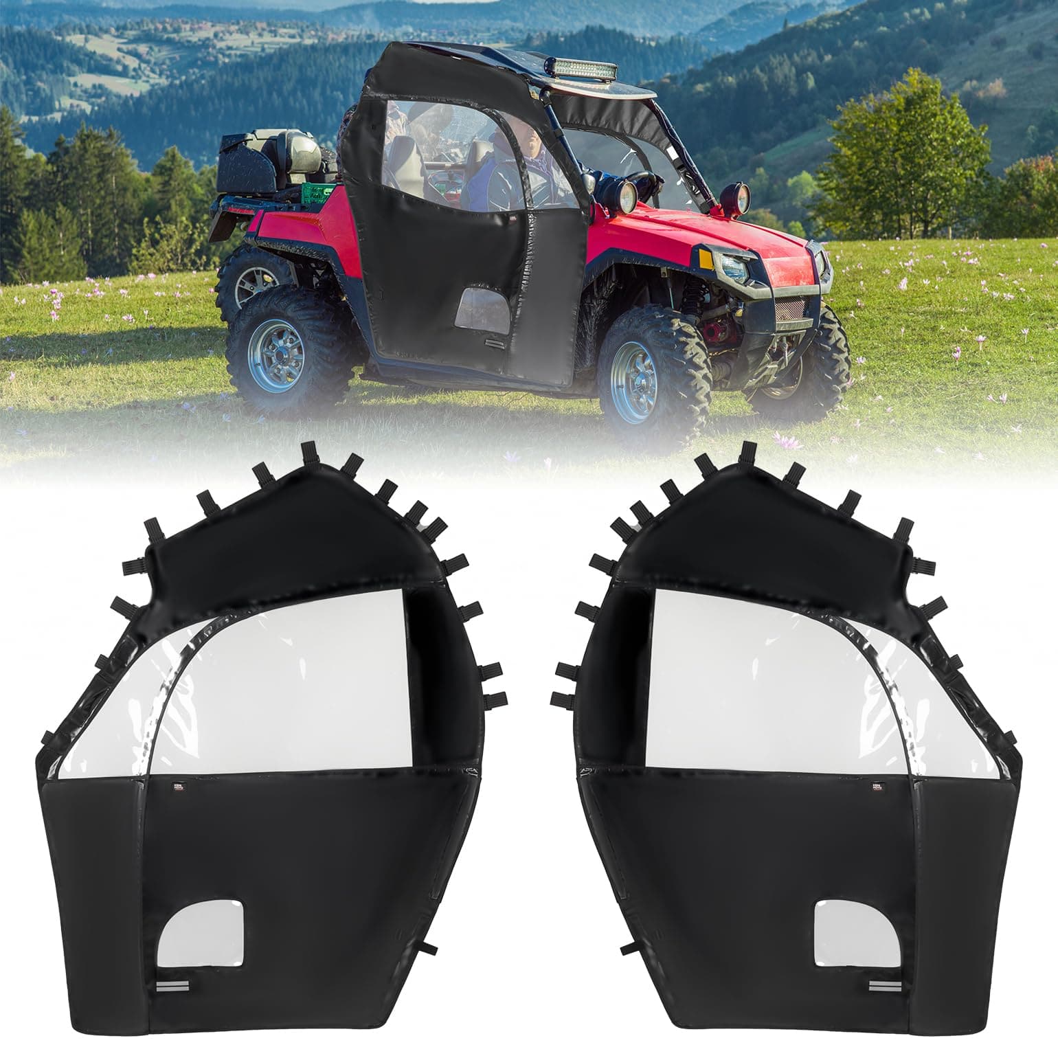 Kemimoto RZR cabina morbida chiusa in PVC