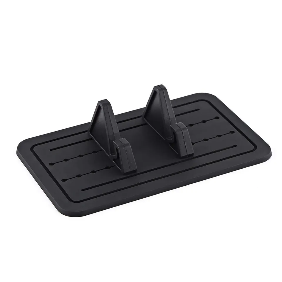 Kuuleyn Supporto Telefono Auto Nero Gel Silicone Antiscivolo