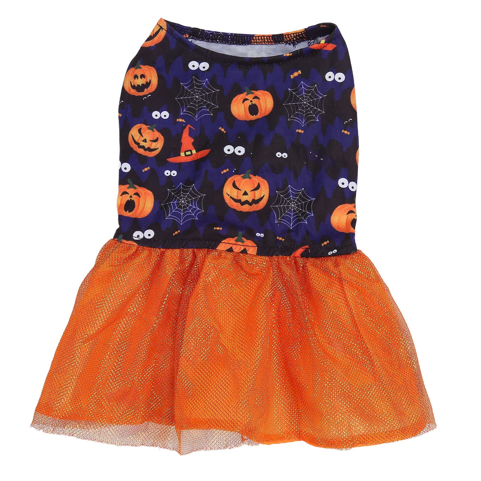 Kuuleyn Costume Halloween Cane Zucca Taglia S Leggero