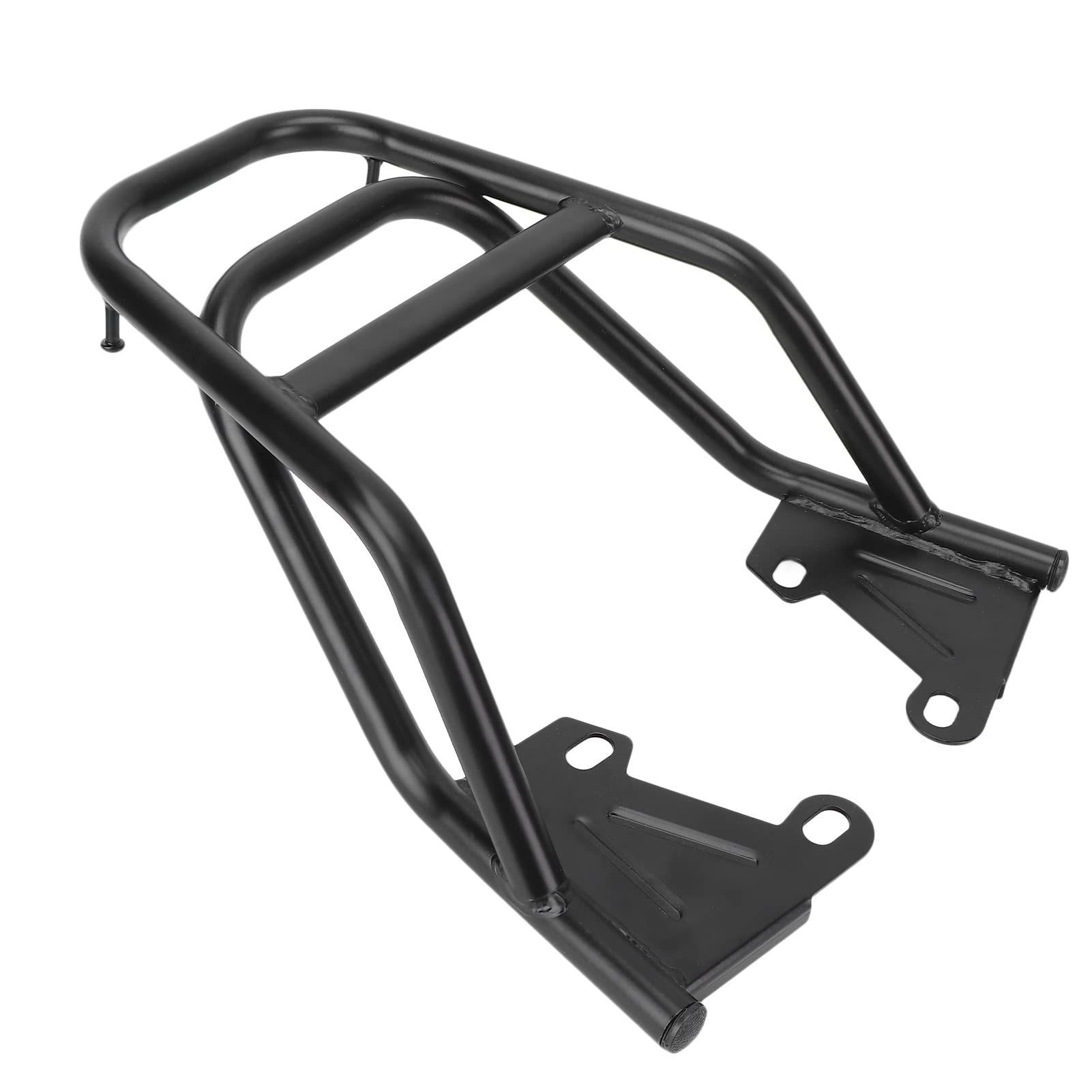 AOWINHIT Portapacchi Grom MSX125 M3 Posteriore Nero Ferro