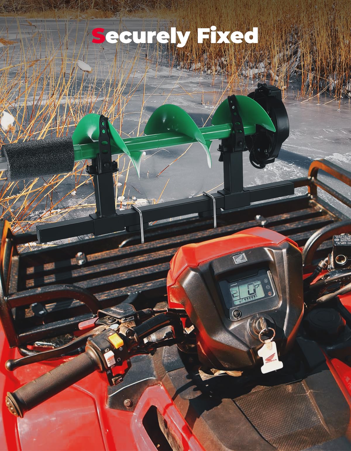 Kemimoto portattrezzi UTV ATV tubo quadro 20-45mm U-Bolt