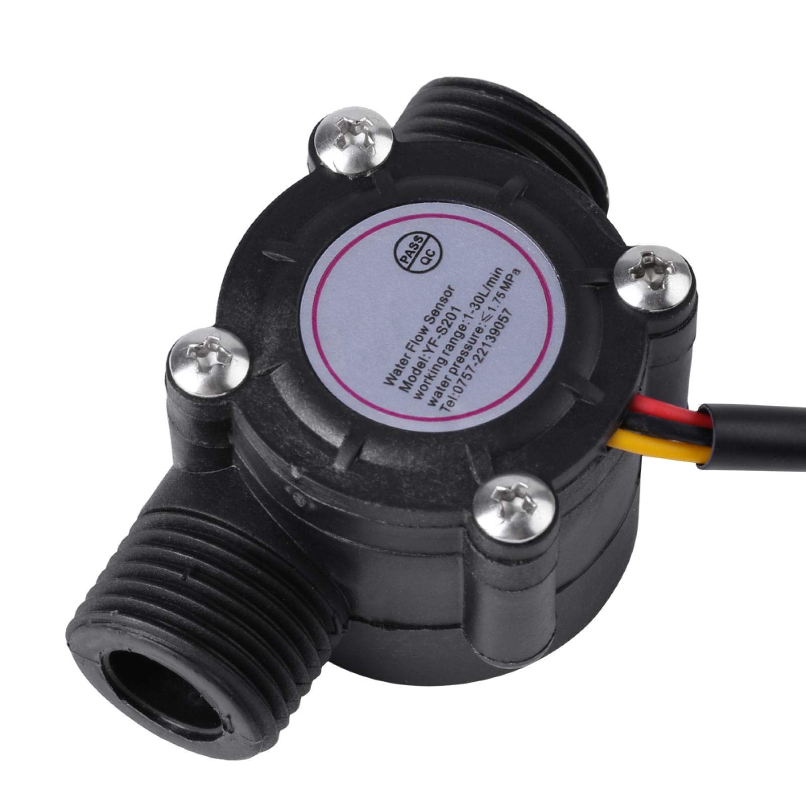 Kuuleyn DN15 G1/2 sensore flusso acqua Hall 1-30 L/min alta precisione