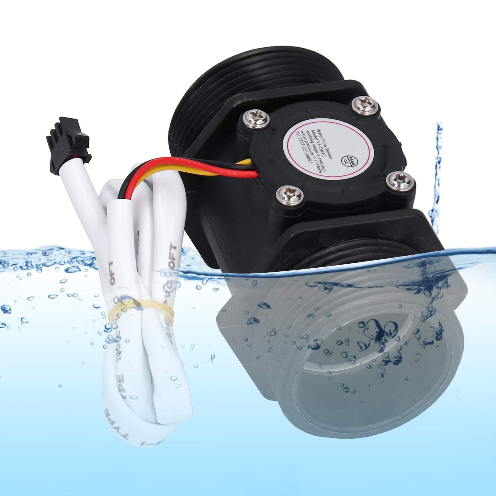 Kuuleyn YF-DN40 flussometro acqua G1.5 5-150L/min