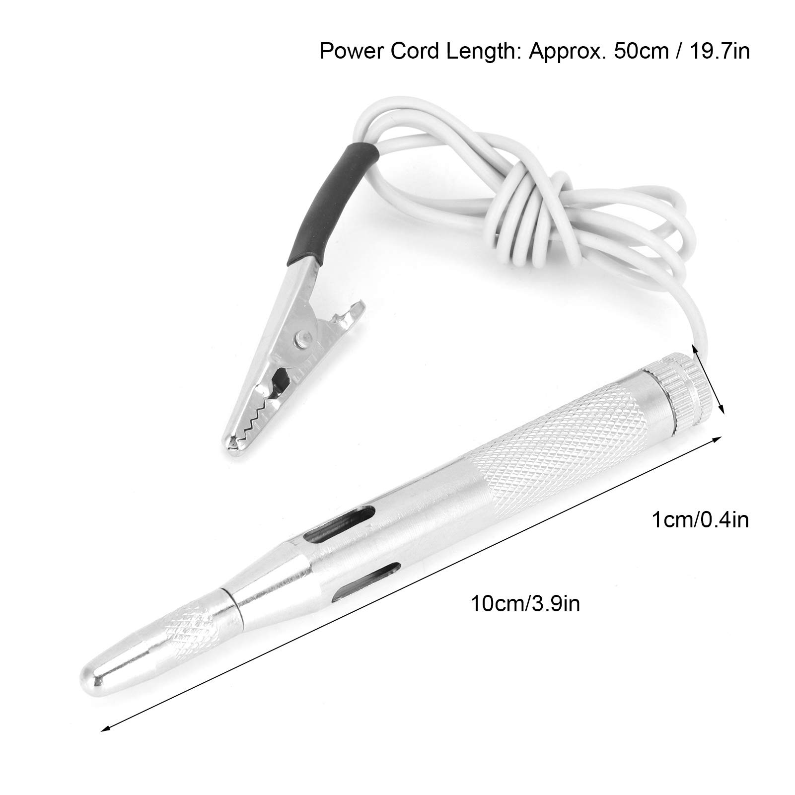 Kuuleyn Tester Circuito Auto 6-24V Penna Sonda con Clip