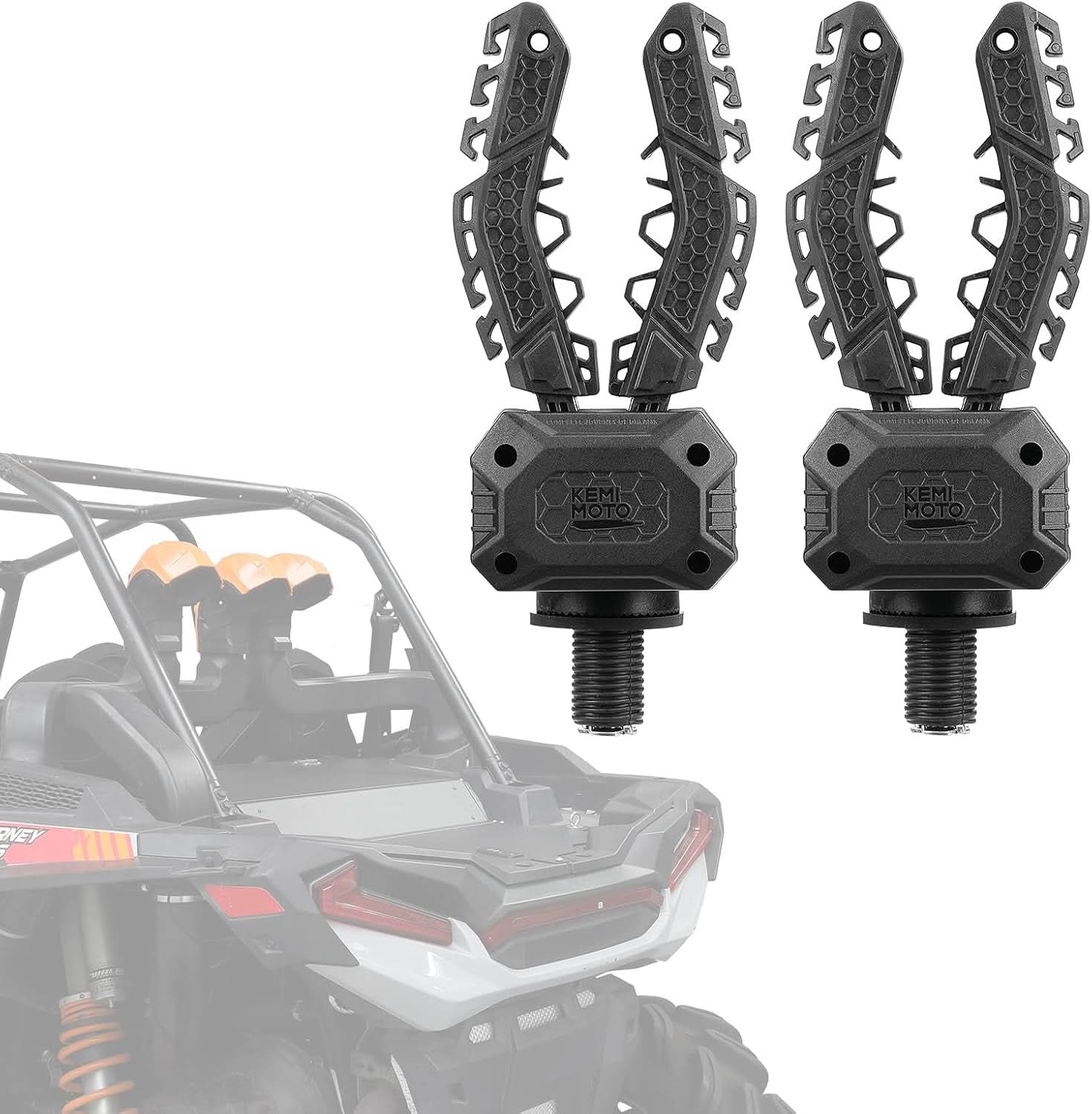 Kemimoto Sportsman RZR portattrezzi caccia rack singolo