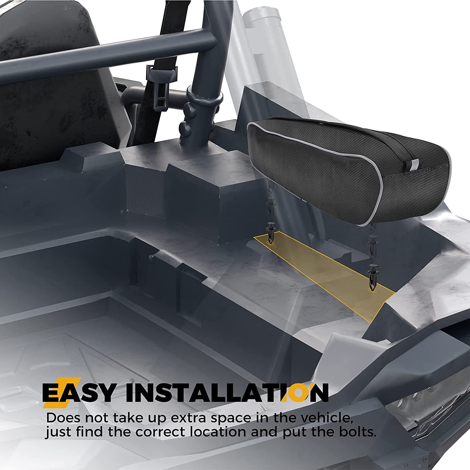Kemimoto RZR borsa angolare posteriore 2pz XP 1000 Turbo