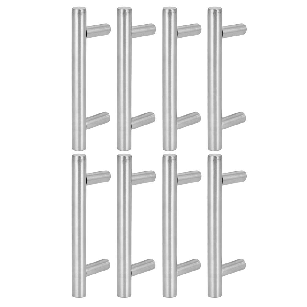 Kuuleyn Maniglie per Cassetti Acciaio Inox 8 Pezzi Barra