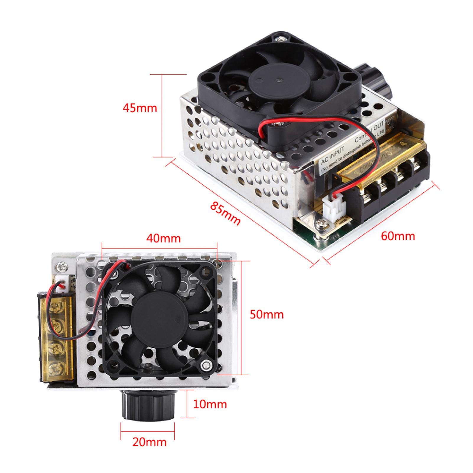 Kuuleyn SCR regolatore tensione 4000W dimmer motore 220V