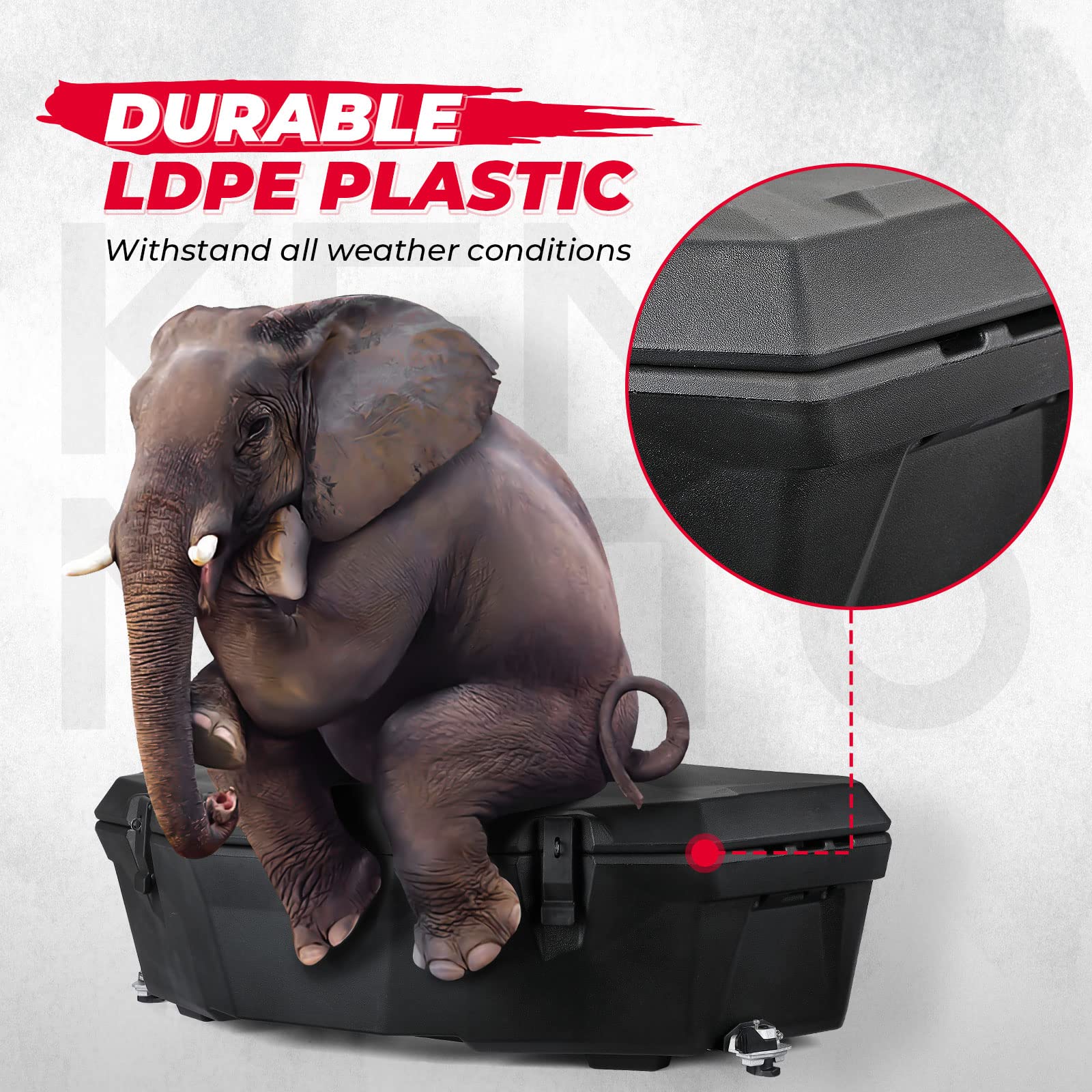 Kemimoto Maverick X3 bauletto posteriore 30L impermeabile