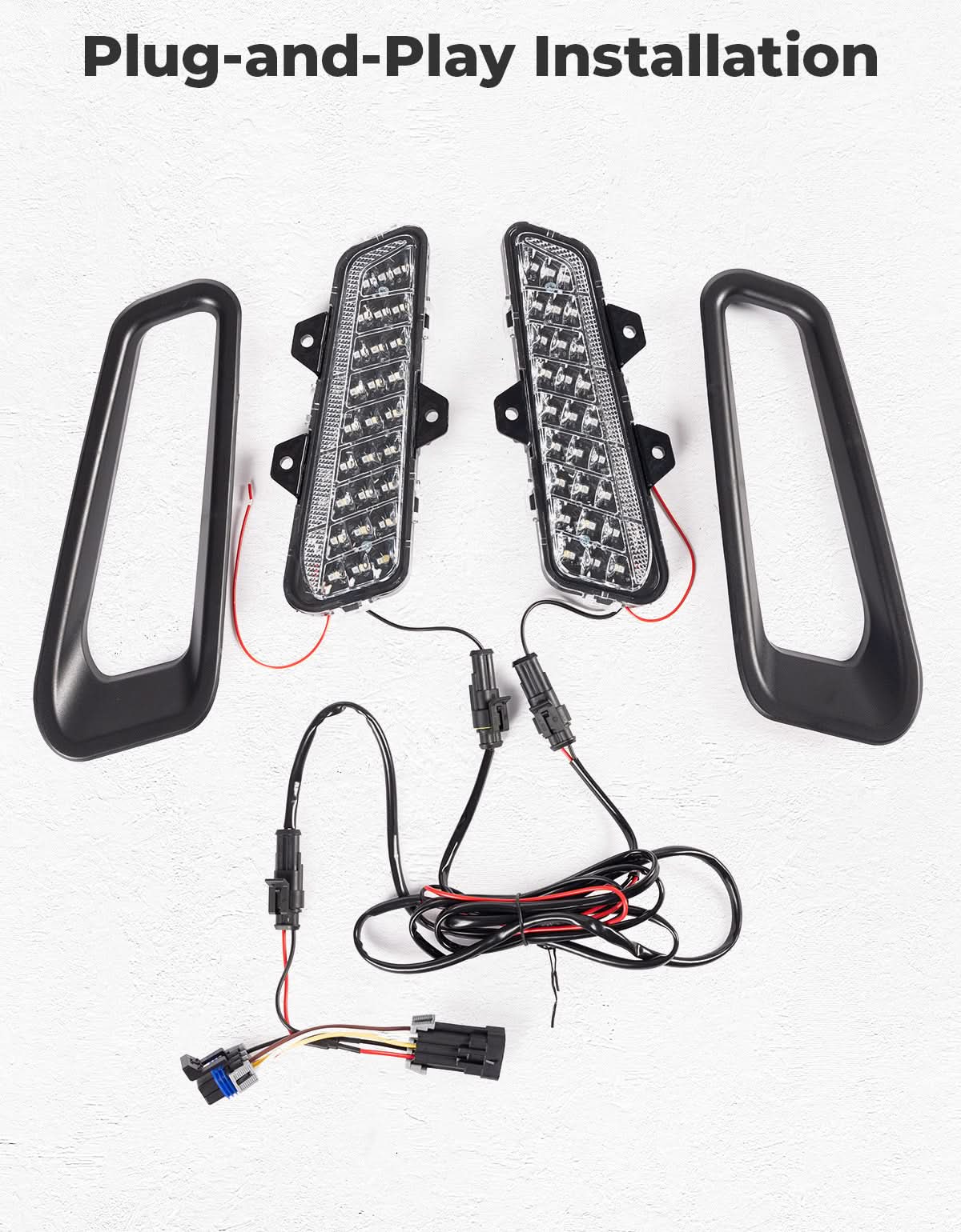 Kemimoto Ranger XD 1500 luci paraurti LED anteriori 2pz