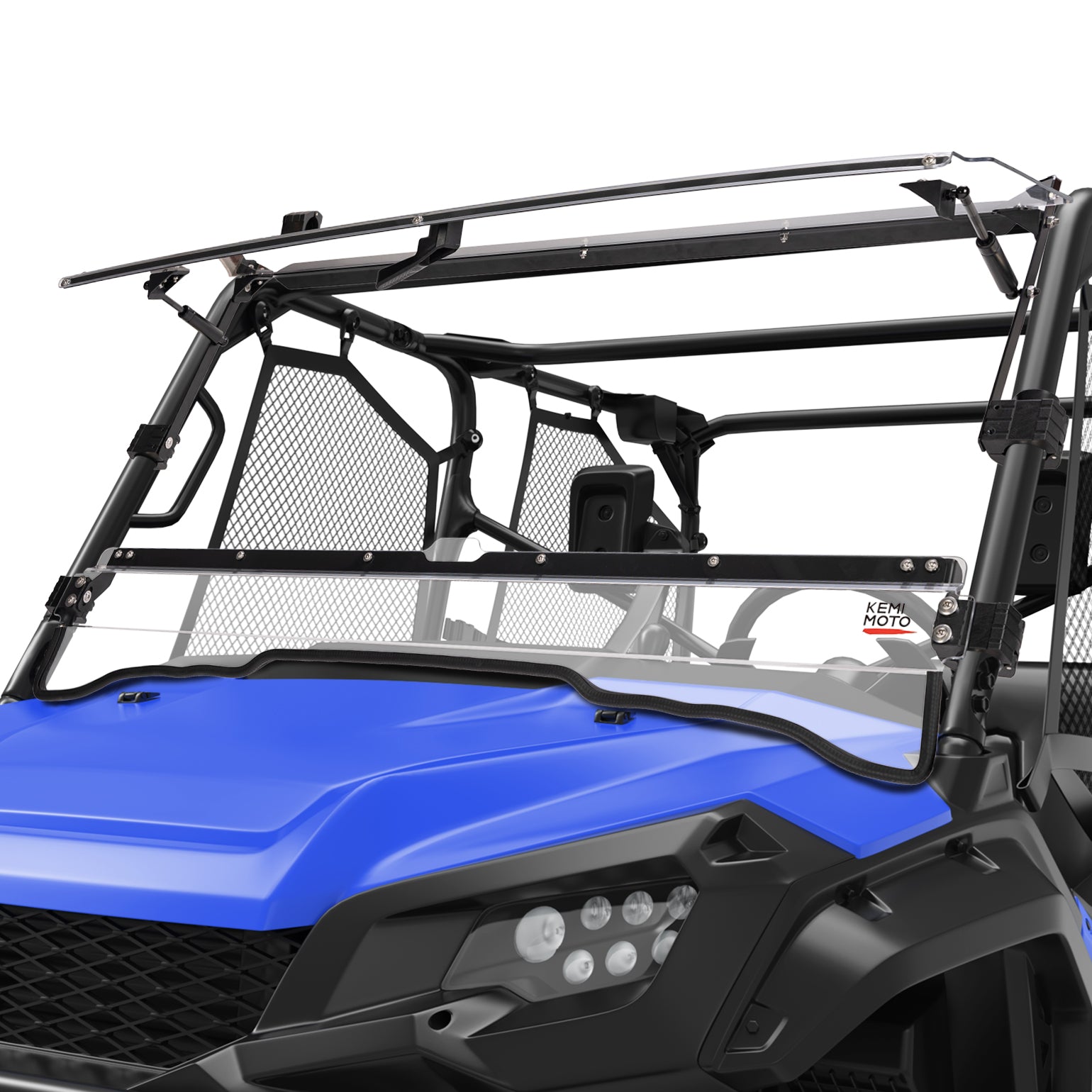 Kemimoto Pioneer 1000 parabrezza anteriore apribile 2-IN-1