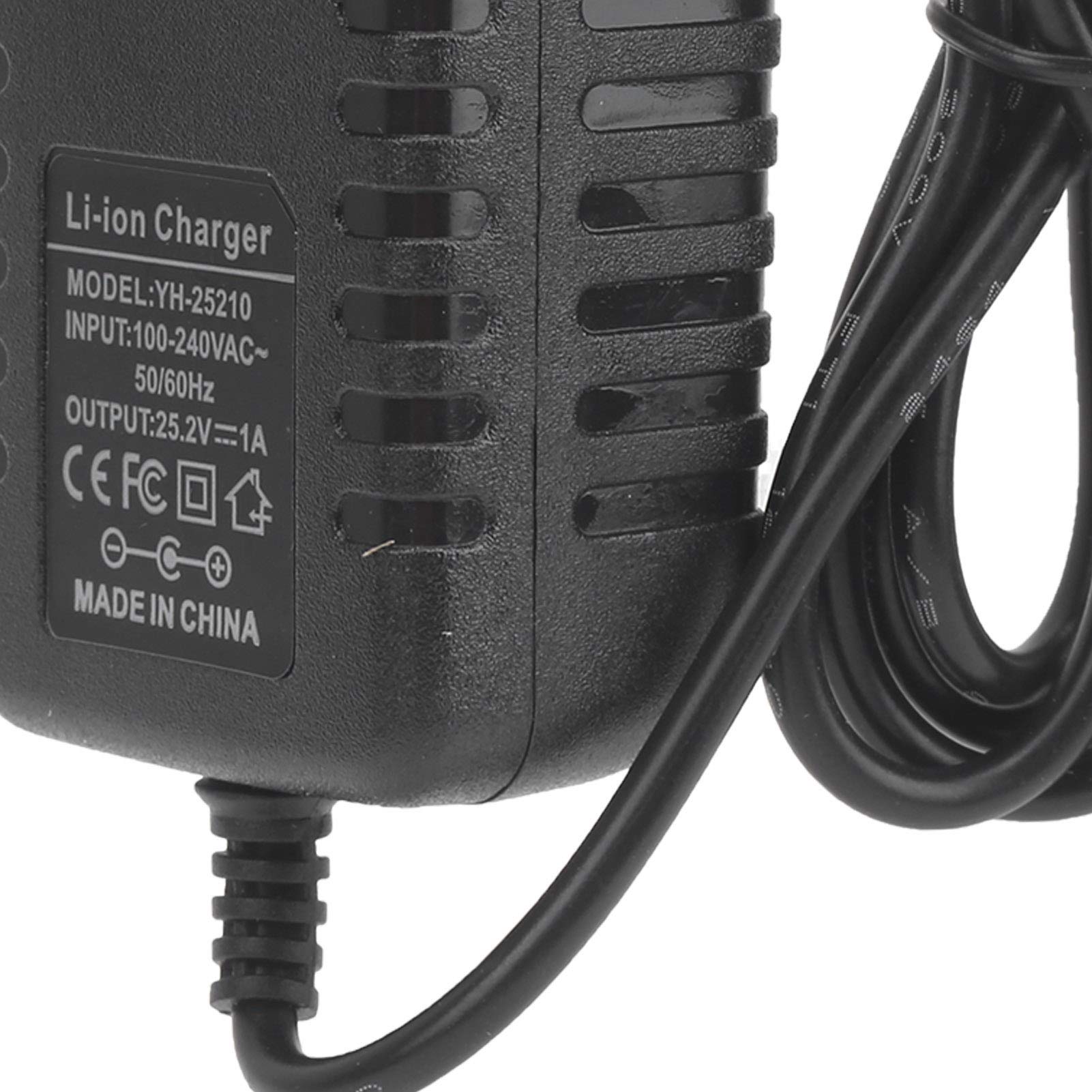 Kuuleyn Adattatore Alimentazione 25,2V 1A Spina EU