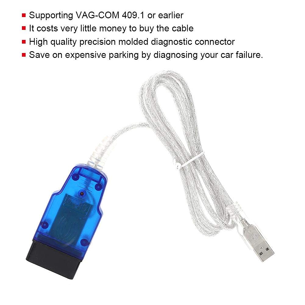 Kuuleyn VAG409.1 Cavo Diagnostico USB Auto per Volkswagen