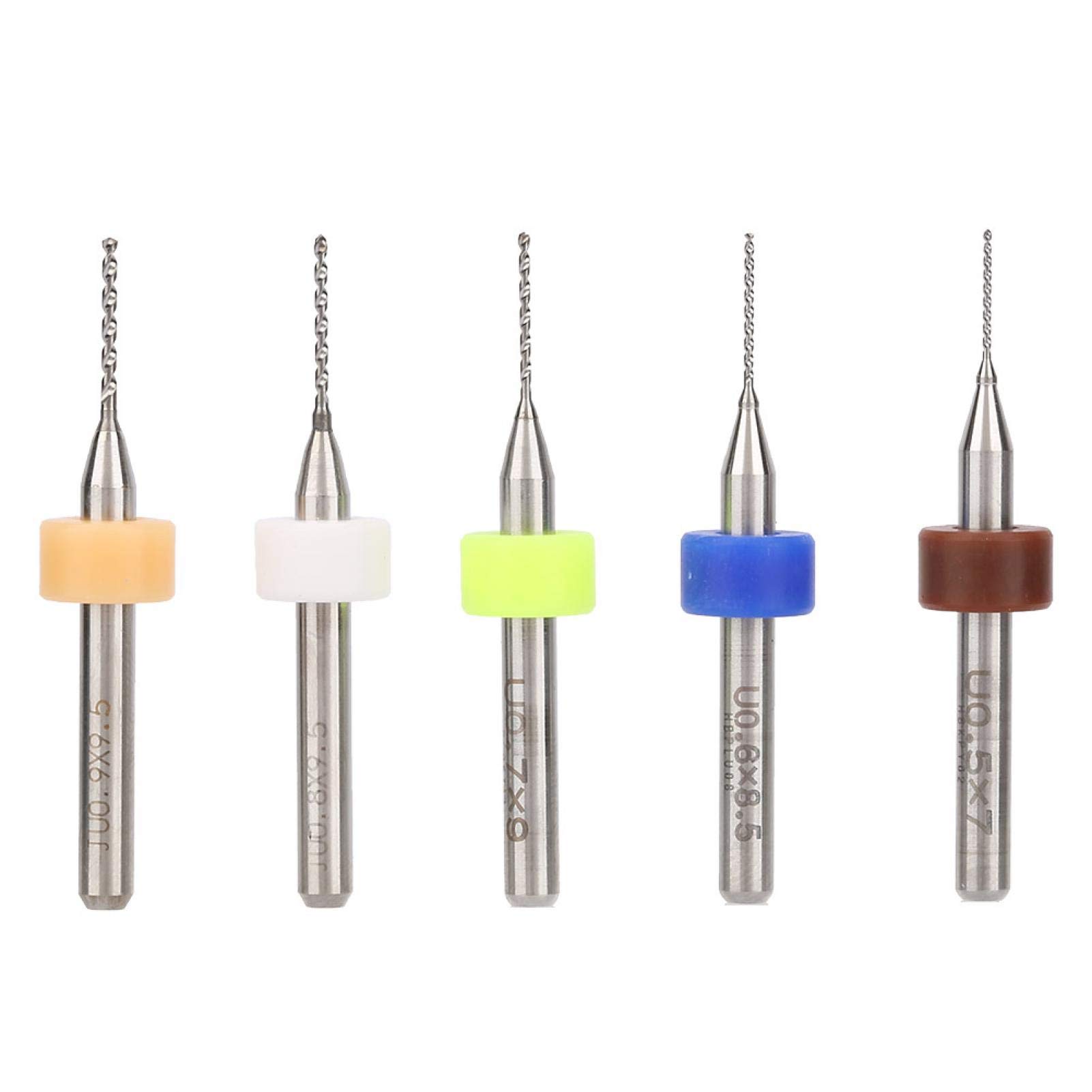 Kuuleyn Set 50 punte trapano PCB 0,5-0,9 mm metallo duro