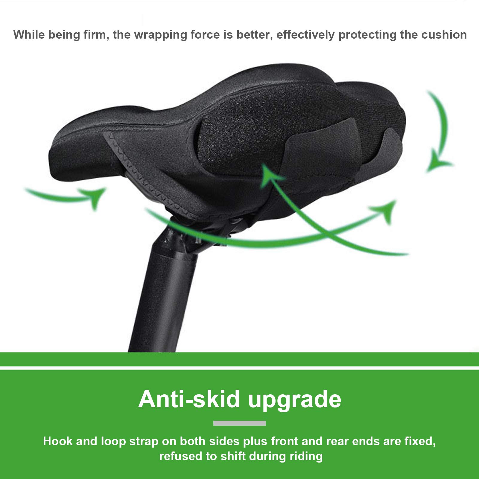 Kuuleyn coprisella bici silicone nero traspirante