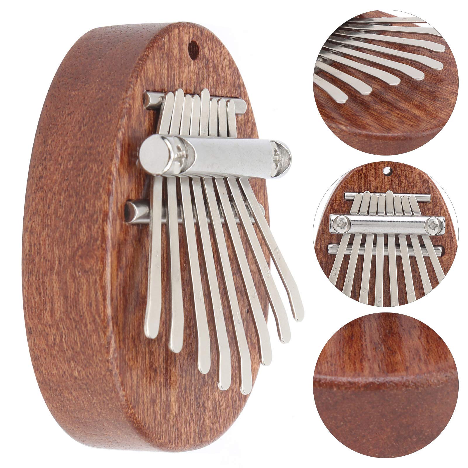 Kuuleyn Mini Kalimba 8 Tasti Legno