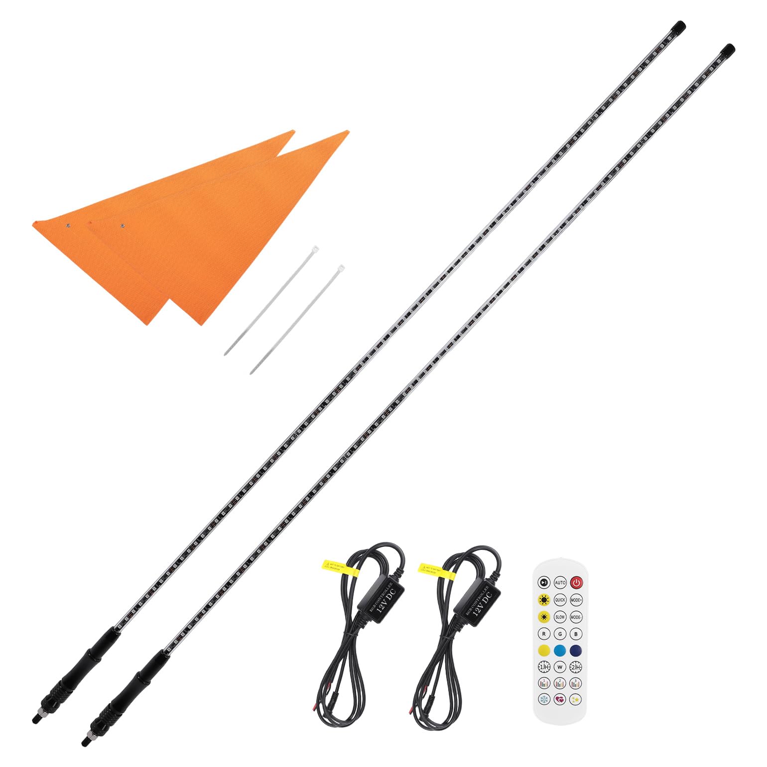 KEMIMOTO kit rock light 4Pod frusta 5FT